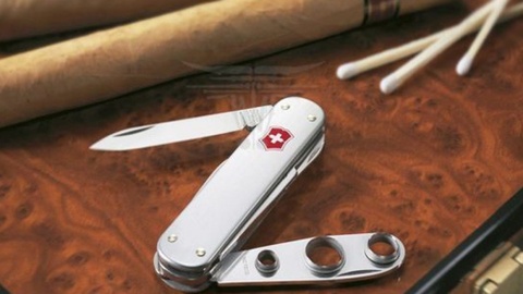 Нож складной Victorinox Cigar Cutter Alox, 74 mm (0.6580.16)