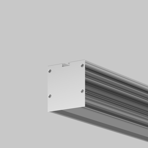 Комплект заглушек Maytoni (для профиля 50×50) 2 шт., ALM-5050-S-EC 642046