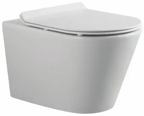 Унитаз подвесной SANITECO SA-232 TORNADO белый 490x360x350