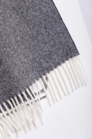 DIGEL Шарф шерстяной в елочку