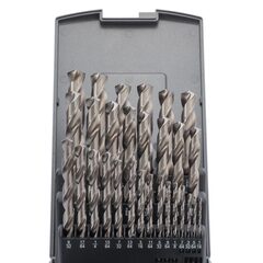 Набор сверл по металлу 1/16