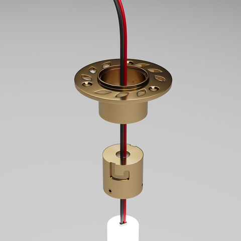 Встраиваемое крепление для круглого гибкого неона Elektrostandard Full light FL 2860 латунь