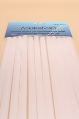 Термоклей в наборе 1,1*30 см, прозрачный, 12 шт