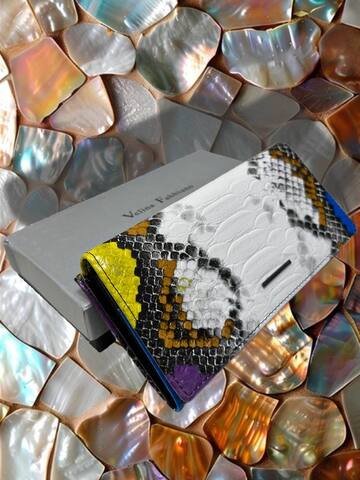 Кошелёк 7019-19 white натур.кожа Velina Fabbiano