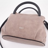 Сумка Саломея 278 македония тауп + черный