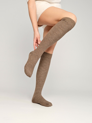 Гольфы с кашемиром