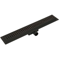 Трап сливной HAIBA HB93800-7 70х800 черный