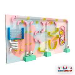 Интерактивная стена «Мир воздушных фантазий», 4,8×1,8×0,6 м