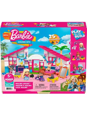 Конструктор Barbie Домик в Малибу HBF32