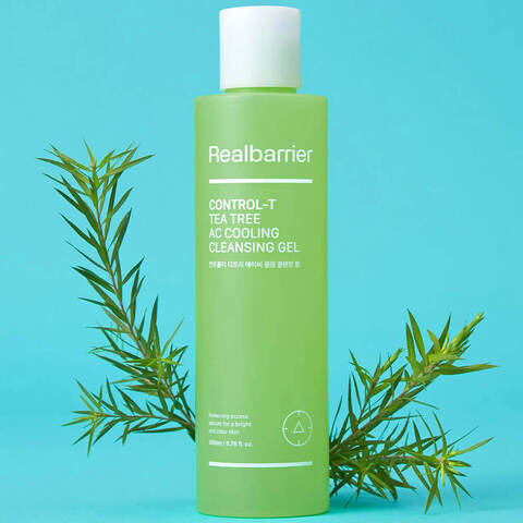 Real Barrier Control-T tea Tree AC Cooling Cleansing Gel Гель для умывания 200 мл