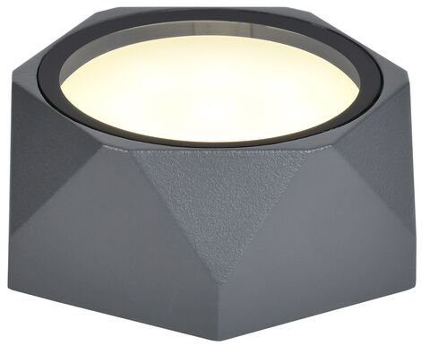 Светильник уличный 5304 потолочный GX53 IP65 серый IEK