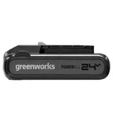 Аккумулятор Greenworks G24B4+, 24V, 4Ач, с двумя USB-C разъемами 2940407