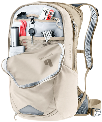 Картинка рюкзак велосипедный Deuter Race Air 14+3 atlantic-ink - 7