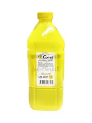 Тонер COMET тип CM-003Y Универсал для HP Color 1кг, желтый ATM