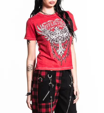 Affliction | Футболка женская Empower Tee AW31184 справа