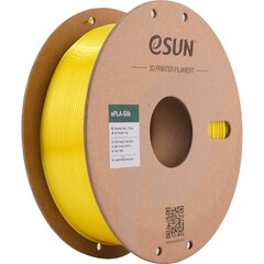 Пластик для 3D-печати eSUN PLA-Silk, 1,75 мм, 1 кг, жёлтый, PLA-SK175Y1P1