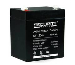 Аккумулятор Security Force 12V/4,5A