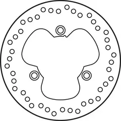 Диск тормозной задний 201-001R