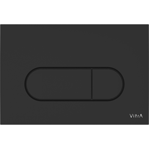 Vitra 740-2211 Панель смыва Root Round, мат. черн.