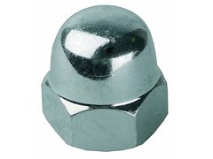 ЗУБР DIN 1587, M10, цинк, 5 кг, колпачковая гайка (303680-10)