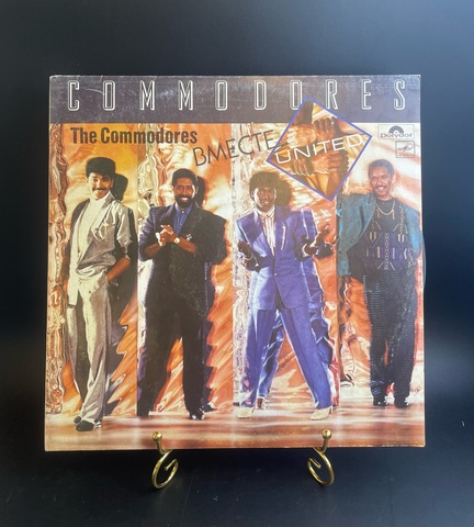 The Commodores – United (Вместе). Виниловая пластинка 12 дюймов LP. Мелодия СССР 1988 год