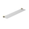 Kludi 58973N0 Vela R Полка стеклянная, L=600 мм, Brushed Gold