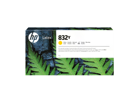 Картридж HP 832Y Yellow Latex 1L Ink Cartridge для HP Latex 700 / 800 (4UV08A / 4UV78A)