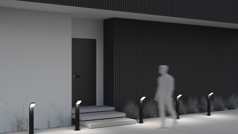 Ландшафтный светодиодный светильник Maytoni Paso O595FL-L12B3K