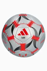 Футбольный мяч adidas Messi League размер 4 - серебряный