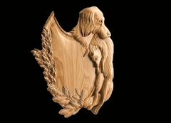 Силиконовый молд № 0316 рамка охотничья