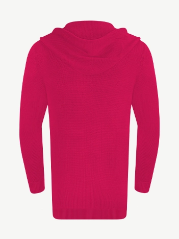 Кардиган с капюшоном из экохлопка