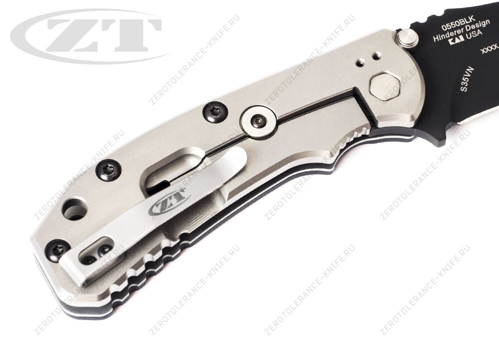 Нож Zero Tolerance 0550BLK GEN2 HINDERER FS - фотография 