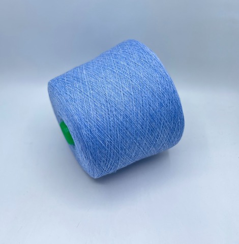 Zegna Baruffa (пр.Италия),art-Supergeelong  1/15 1500м/100гр.100%меринос , цвет-Голубой меланж(544/100/931) арт.36601