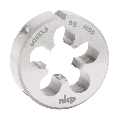 Плашка М15х1,5 DINEN22568 HSS 6g 38х10мм NKP 240152N