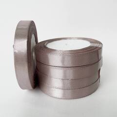 Лента Атласная (1,2 см*22,85м) Бежево-розовый