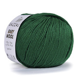 Пряжа Gazzal Baby Wool 814 изумруд