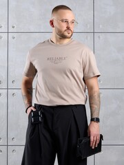 Фуфайка (футболка) мужская Джек-2 Виотекс БЕЖЕВЫЙ