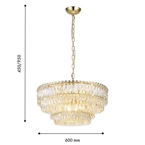 Подвесная люстра Favourite Adamas 4781-12P