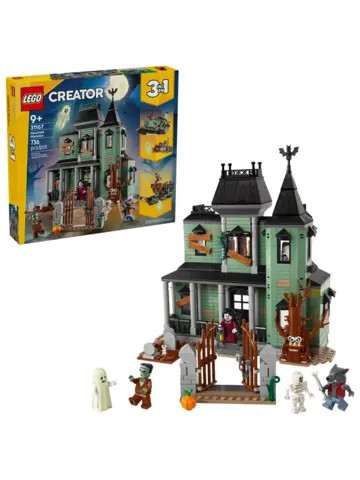 Конструктор Creator 31167 Особняк с Привидениями 3в1