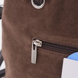 Сумка Саломея 168 эко-замша шоколад