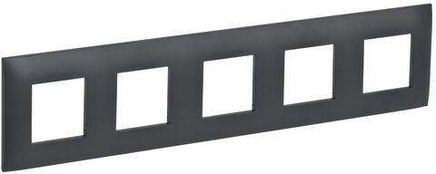 SKANDY Рамка 5-мест. SK-F05T титан IEK