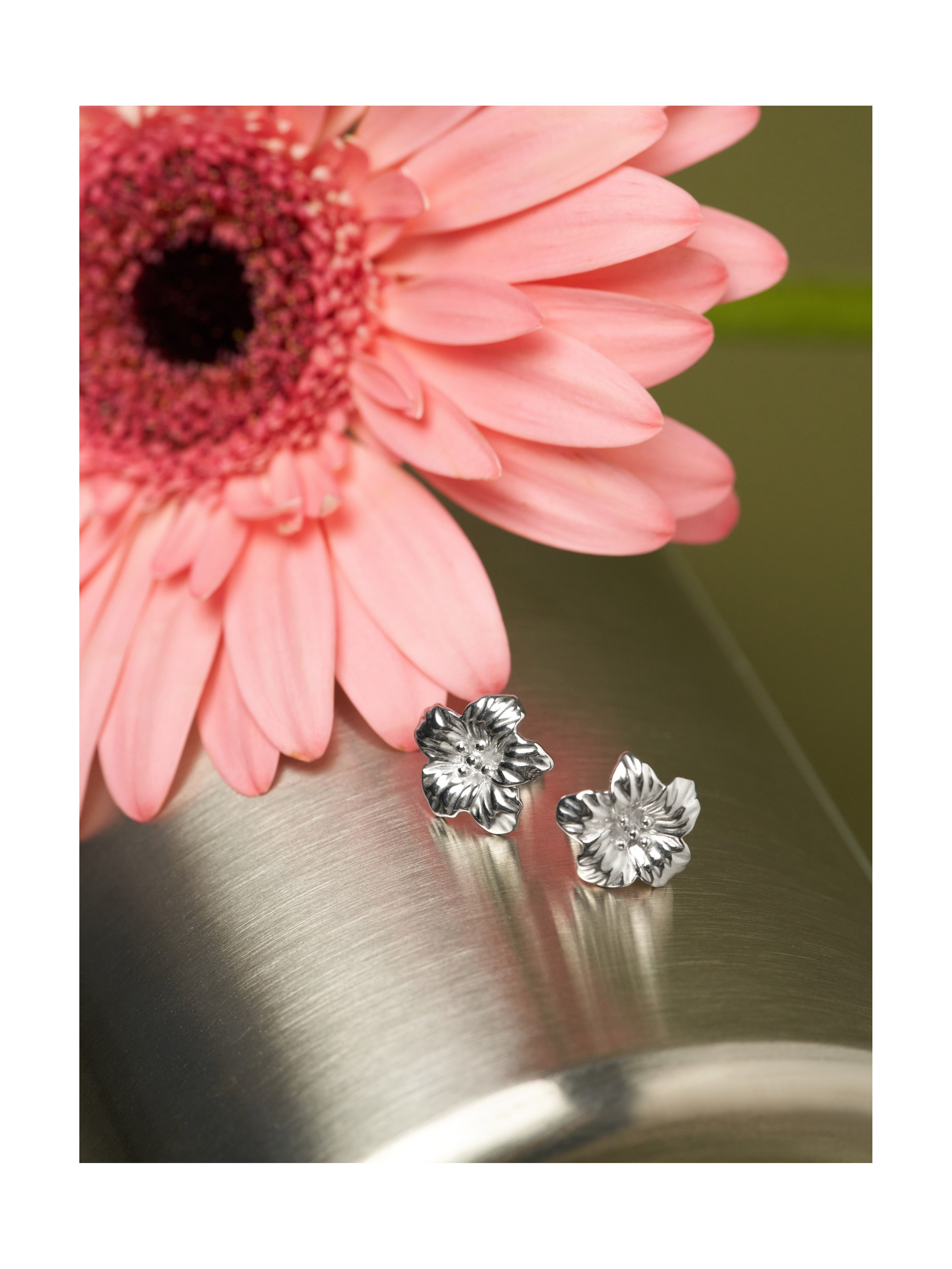 Серьги Олеандр