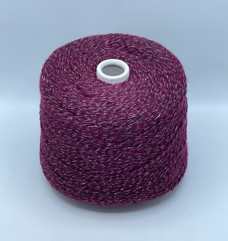 Luxury Selection by Ri.Go, Scozia, 300м. 40% Альпака, 18% Меринос, 30%Хлопок, 10%Полиамид, 2%люрекс, Смородина,мулине(133/569), 39535