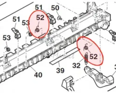 Пружина оригинал для Sharp AR5516 MSPRD0398QSZZ