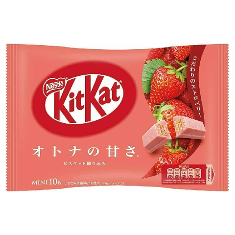 Кит кат со вкусом Клубники Kit-Kat