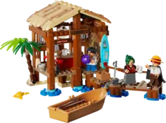Конструктор LEGO One Piece 75636 Деревенская хижина с ветряной мельницей