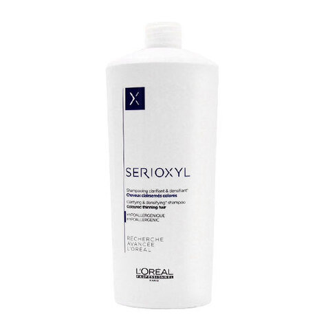 L’Oreal Professionnel Serioxyl Shampoo - Очищающий шампунь для окрашенных, склонных к истончению волос