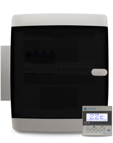 Модуль-шкаф автоматики вентиляции Electrotest Optibox A2 RCC E-6.4S/6А
