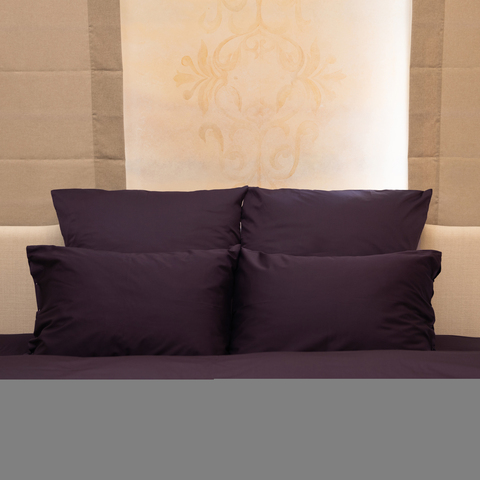 Наволочка 70x70 Mollen ежевично-черная