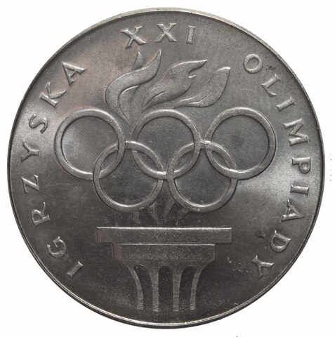 200 злотых 1976 год XXI летние Олимпийские игры в Монреале, Польша. AU